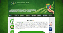 Desktop Screenshot of ecologic3r.ro